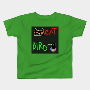 T-shirt cat monster Kids T-Shirt